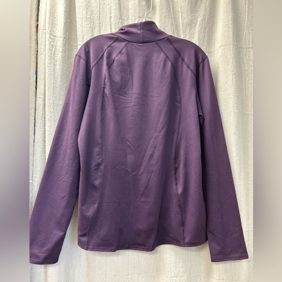 KERRITS/ Equestrian Apparel/ NWT/ Purple Mock Neck/ Riding Top/ L - Picture 8 of 10
